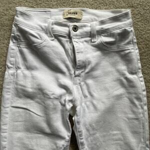Baldwin Kansas City White Jeans Womens Size 26 Stretch Preowned